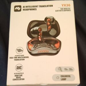 AI Intelligent Translation Headphones